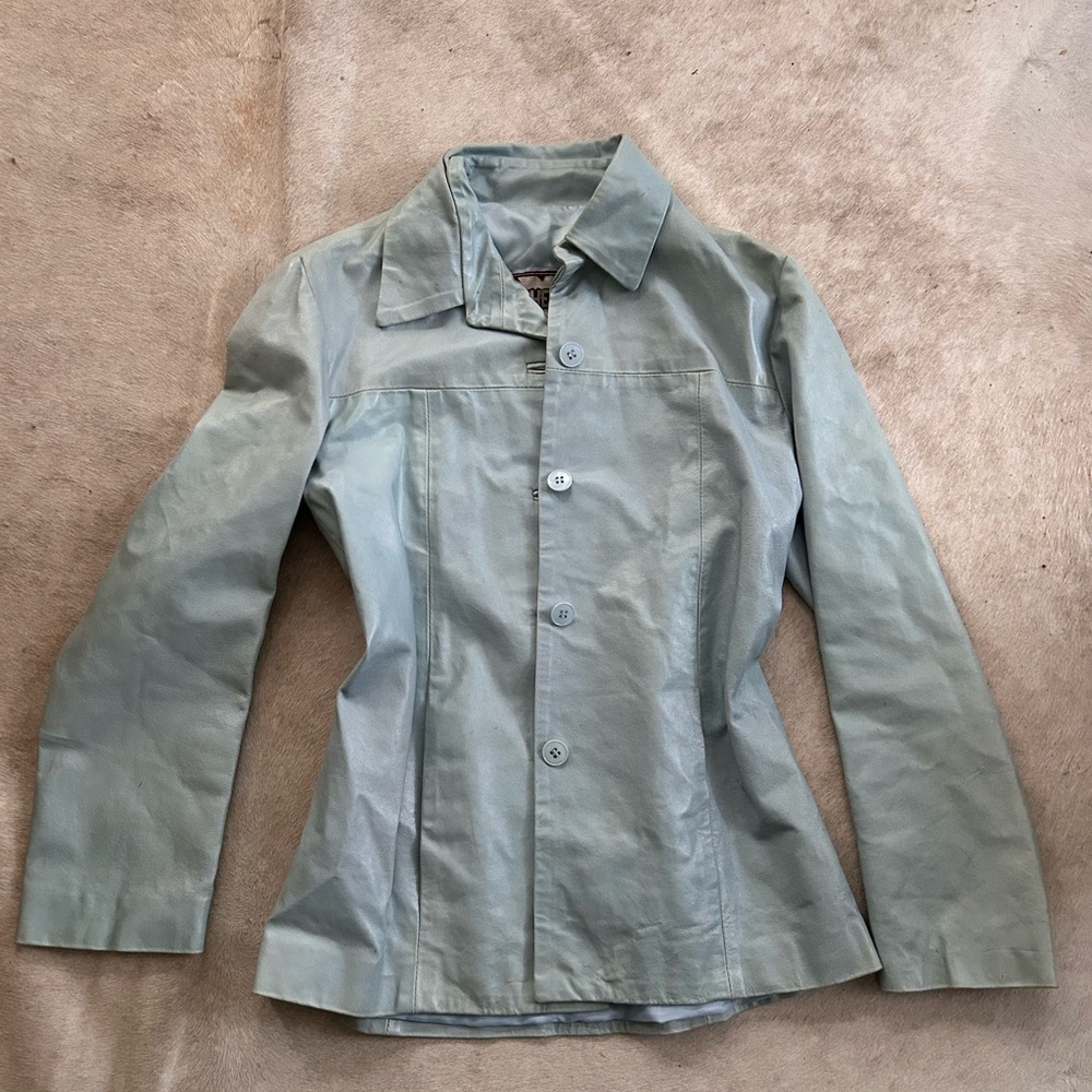 Vintage Schegge Roma-Firenze Leather Jacket